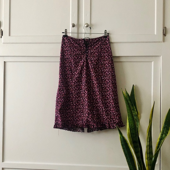 Betsey Johnson Dresses & Skirts - BETSEY JOHNSON Floral Skirt sz 4/6